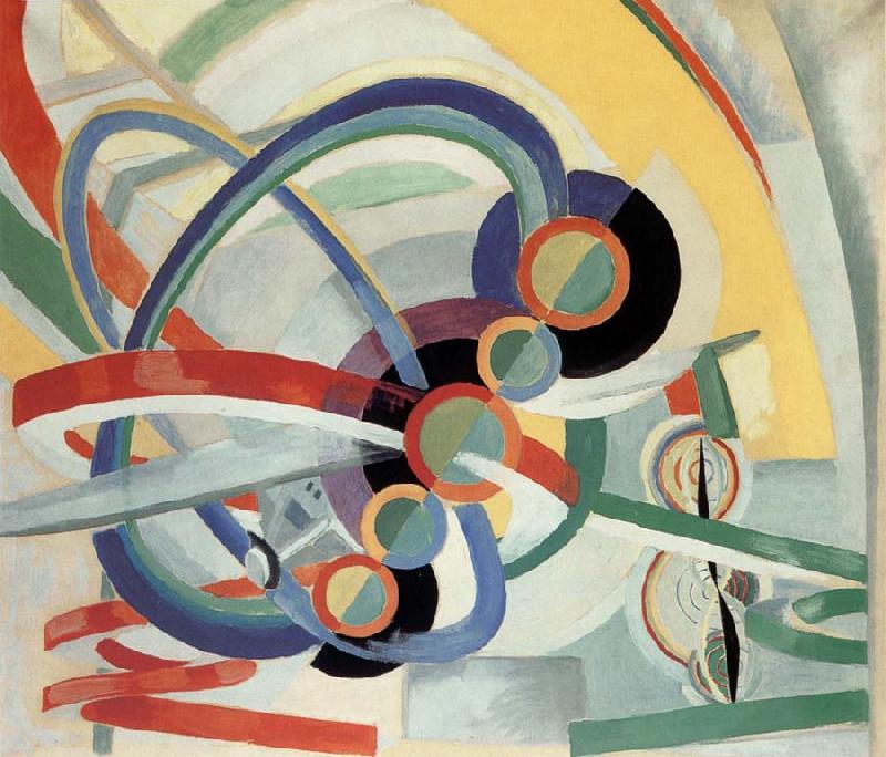 Delaunay, Robert Propeller and melodic oil painting image